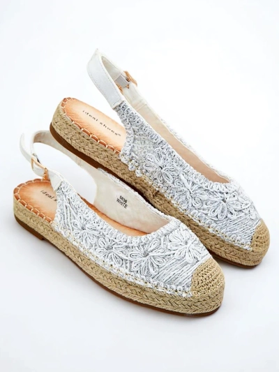 Royalfashion Espadrilles pour femmes avec broderie décorative