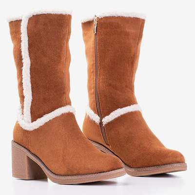 Talons hauts camel femme Alona - Footwear