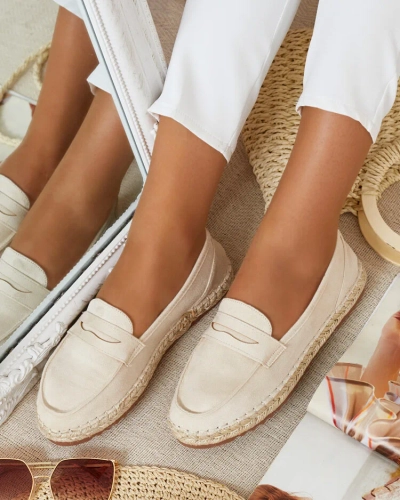 Royalfashion Mocassins eko en daim pour femme Monum