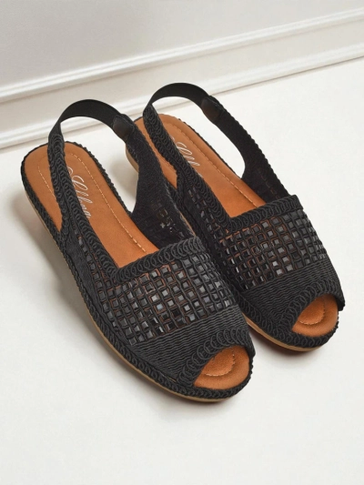 Sandales pour femmes, sandales espadrilles pour femmes avec strass Belle Sparkle