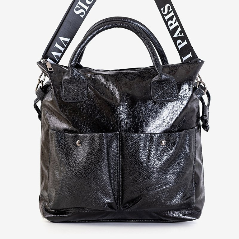 Petit sac à bandoulière noir pour femme - Sacs à main