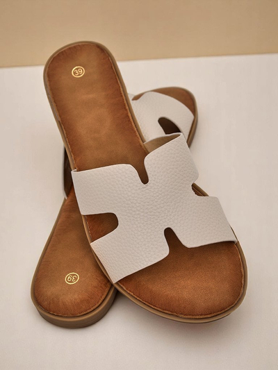 Mules plates Royalfashion pour femmes - Style décontracté