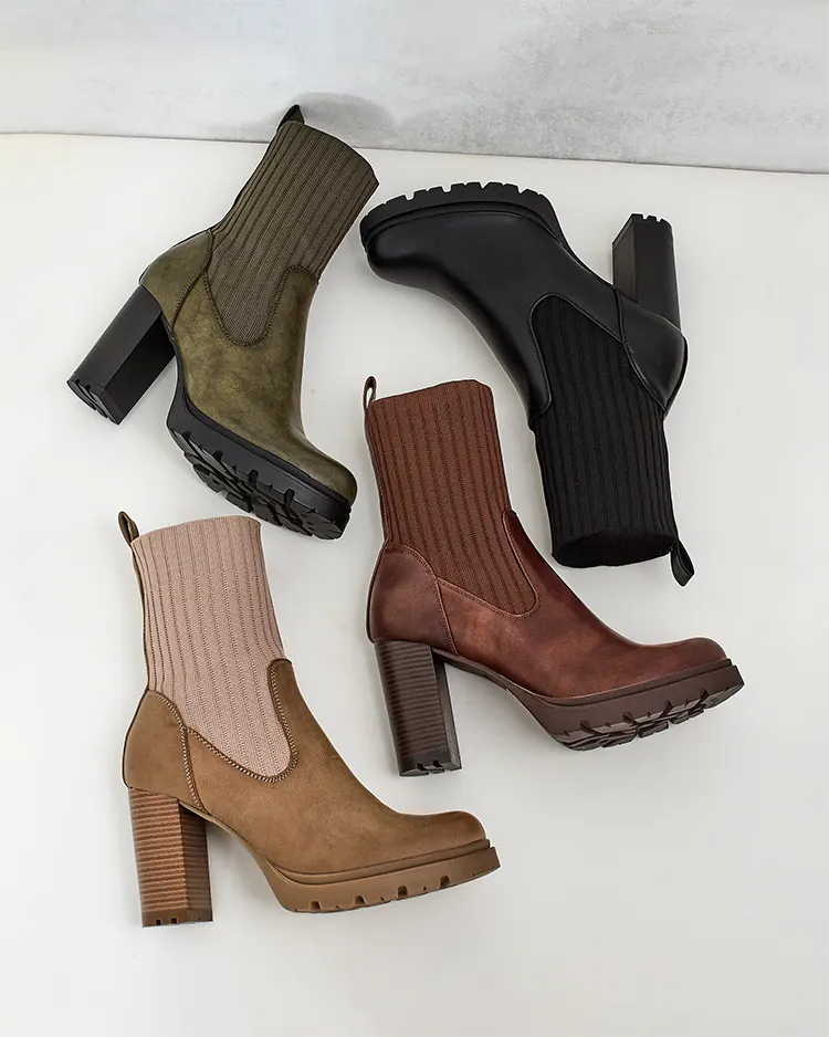 Royalfashion Bottes élégantes pour femmes Tozu