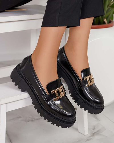 Royalfashion Mocassins laqués pour femme Bevevra