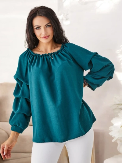 Blouse femme Royalfashion A'la espagnole avec volants