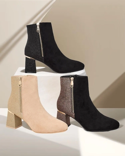 Bottines pour femmes Royalfashion sur un talon aiguille Boratos
