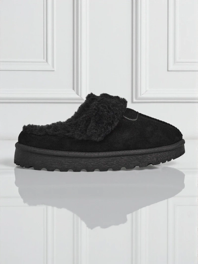 Bottes courtes style bottes de neige pour femmes avec fourrure Velour Fang