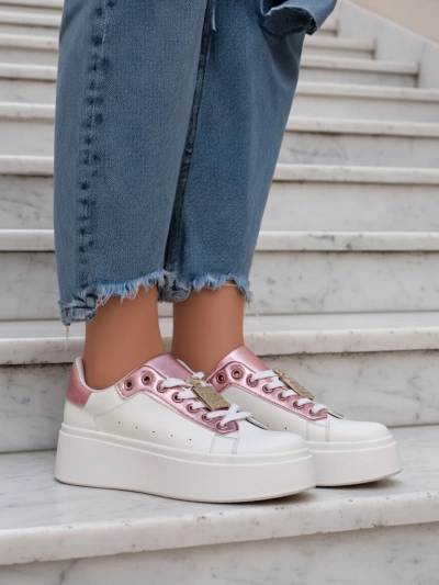 Moderna Eleganza Chaussures Dorées pour Femmes