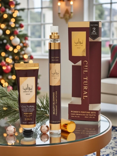 Coffret Eau de Parfum Inspirée pour Femme & Crème Mains Arab Burgundy