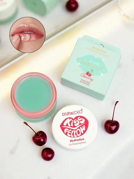 KissFellow Masque Hydratant pour les Lèvres Cerise