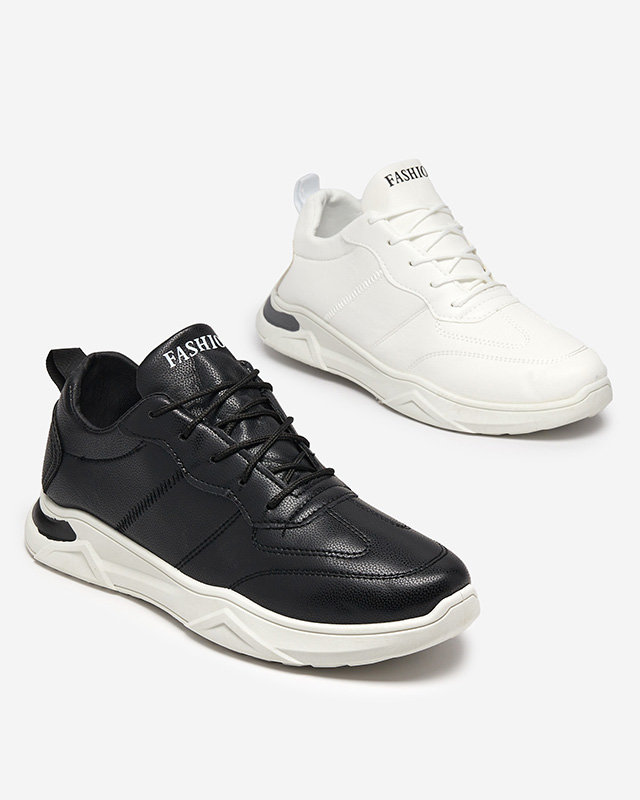 OUTLET Chaussures de sport en cuir écologique pour hommes en blanc Frossg- Footwear