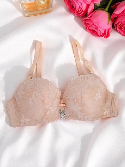 Royalfashion Soutien-gorge push-up en dentelle pour femme Sensuelle Lift