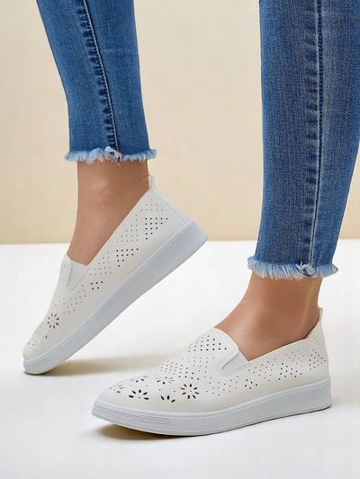 Royalfashion Chaussures ajourées à enfiler pour femmes Mayla