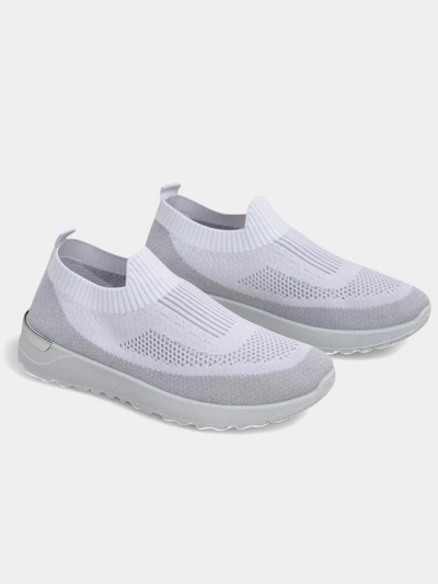 Chaussures de sport en tissu slip-on pour femmes Royalfashion Terrifa