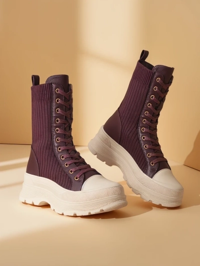 Botte de travail haute Royalfashion pour femmes Fosilla