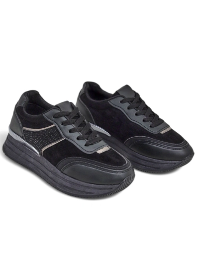 Royalfashion Sneakers à plateforme pour femmes Venusoe