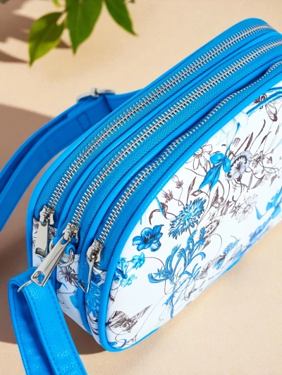 Royalfashion Petit sac à main pour femme en cuir écologique Floriana