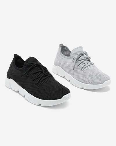 OUTLET Chaussures de sport textile homme gris clair Apoko - Footwear