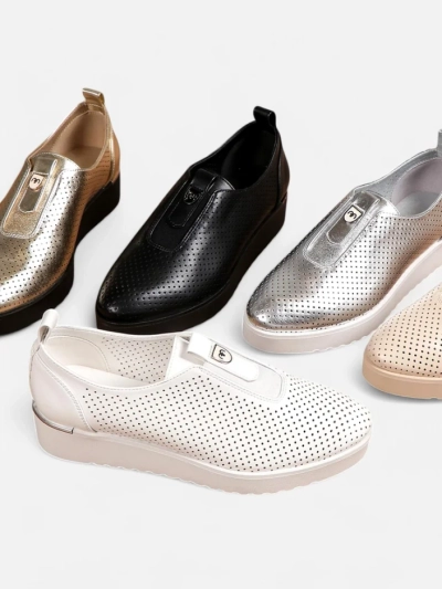 Chaussures perforées pour femmes Goffies Slip-on