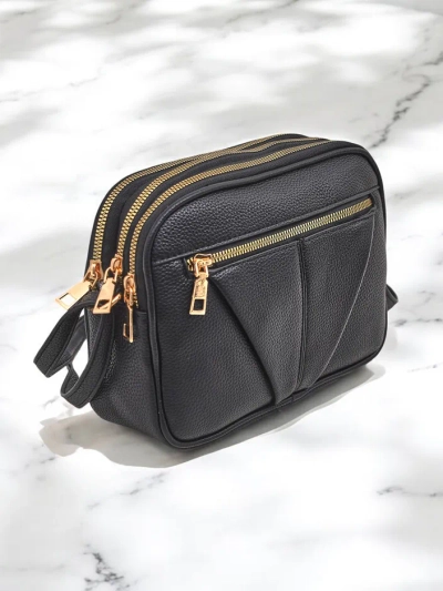 Royalfashion Petit sac à main pour femmes en cuir éco