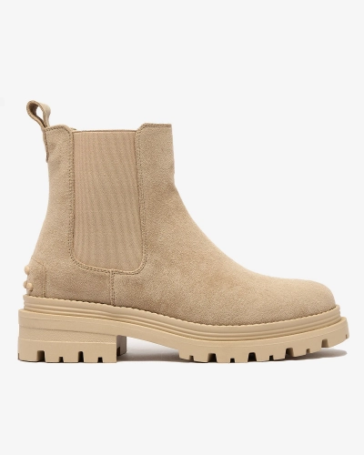 Royalfashion Bottes isolées Comfy Walk Beige pour femme