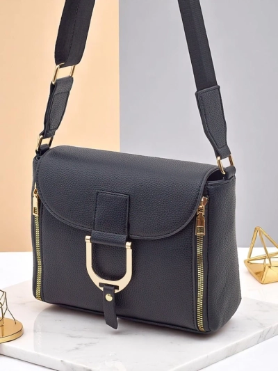 Royalfashion Petit sac à main pour femme en cuir écologique Noli Chic