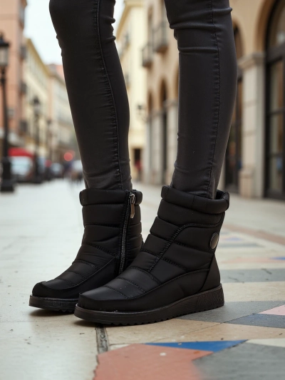 Royalfashion Bottes de neige pour femmes Fiegose