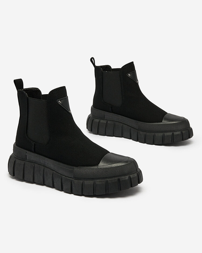 Royalfashion Noir Baskets hautes pour femme Nexeri