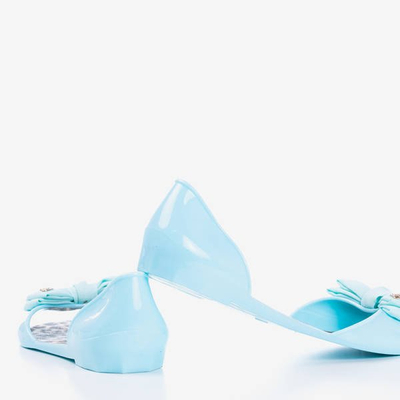 Blue Melissa avec Larne Bow - Chaussures