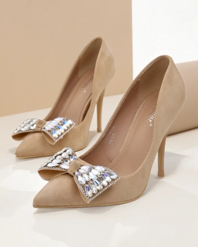 Escarpins Royalfashion pour femme avec un nœud Cocarte