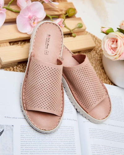 Royalfashion Tongs ajourées pour femme Ererra