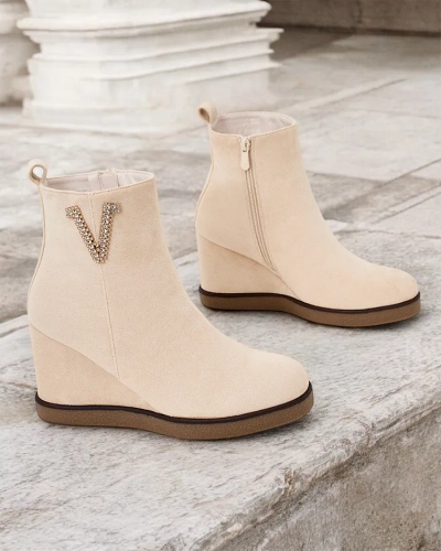 Royalfashion Nerias Bottes à talons pour femmes