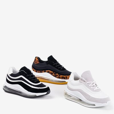 Sneakers Feel Fantastic pour femmes noires et blanches - Footwear