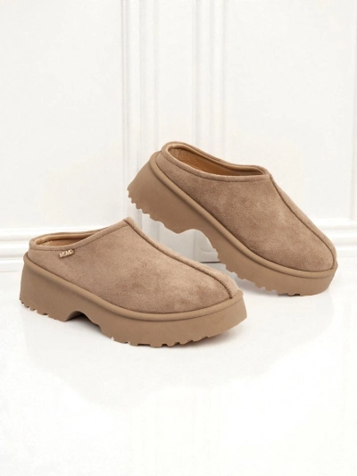 Bottes courtes style bottes de neige pour femmes avec fourrure Calindra