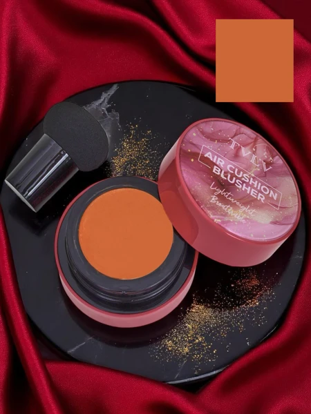 Fard à joues avec applicateur éponge couleur Sunset