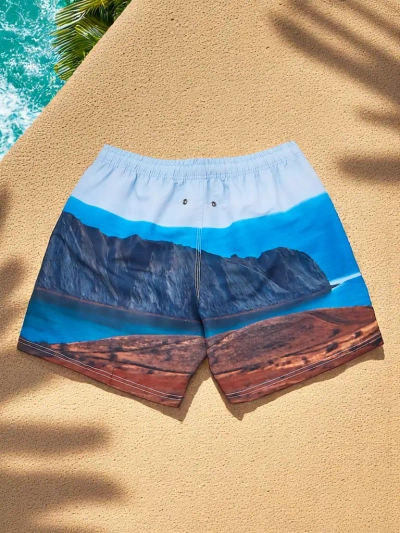 Royalfashion Short de sport pour hommes avec filet de protection