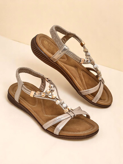 Sandales pour femmes Royalfashion avec ornements Imen