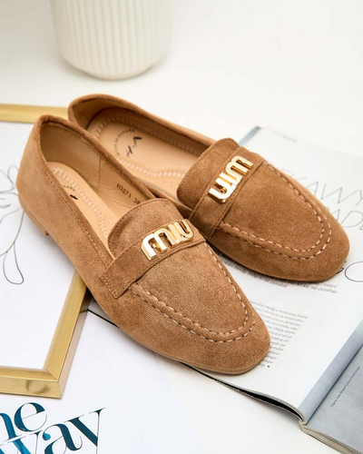 Royalfashion Mocassins pour femme avec embellissement Heimero