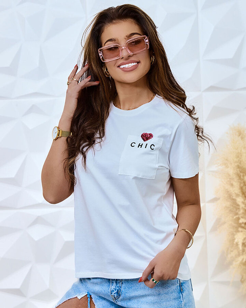 Royalfashion T-shirt imprimé pour femme