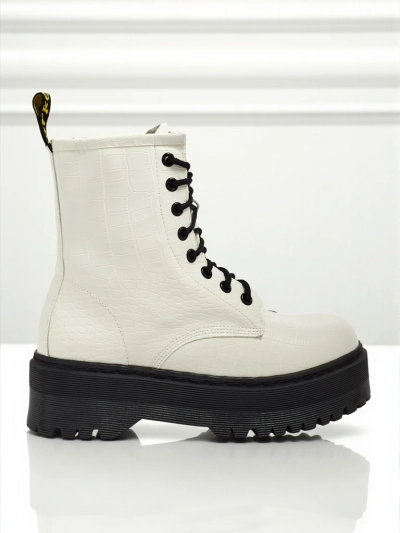 Bottines worker pour femmes avec gaufrage Arvessa