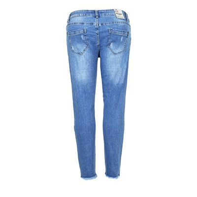 Jean bleu de coupe moyenne - Pantalon 1