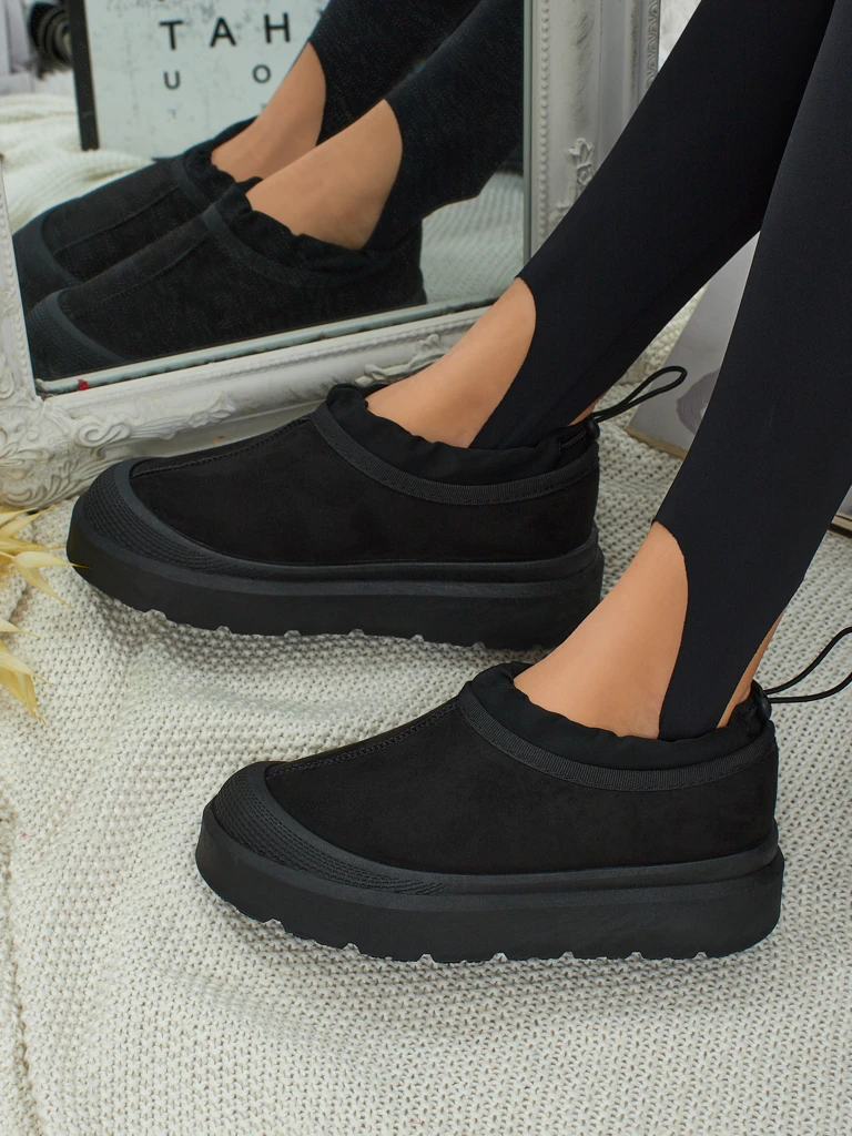 Bottes courtes de type bottes de neige pour femmes Velisee