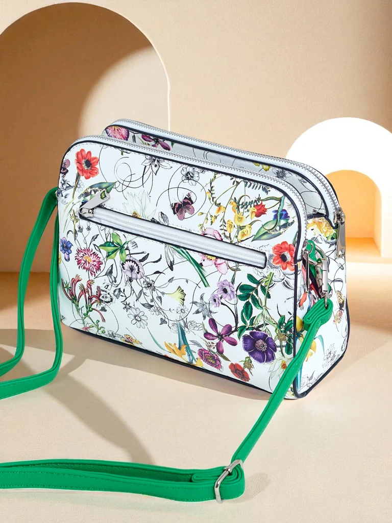 Royalfashion Petit sac à main pour femme en cuir écologique Florentia