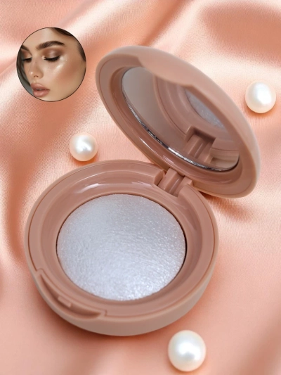 Anylady Enlumineur compact pour le visage Argent