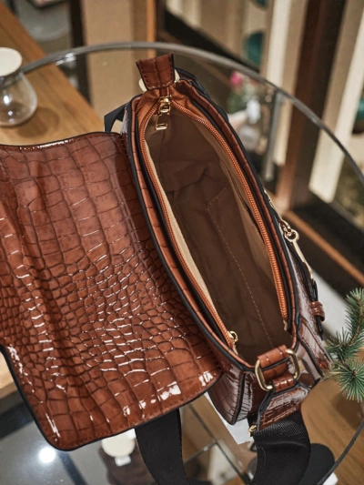 Sac à Main pour Femmes Aurora Marron Cuir Élégant pour Tous les Jours