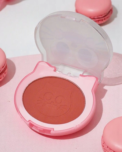 Kevin&Coco Cat Toast Blush Blush pressé Chocolat