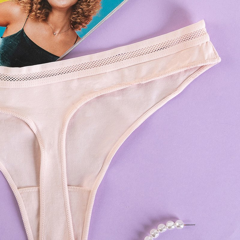 Tongs à motifs pour femmes, 3 / paquet - Sous-vêtements