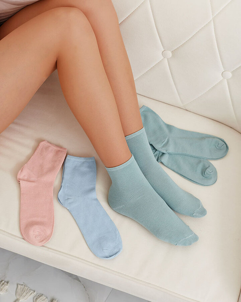 Royalfashion Chaussettes femmes multicolores 5/pack