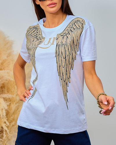 Royalfashion T-shirt imprimé pour femme