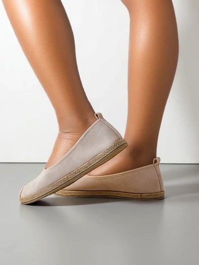 Royalfashion Espadrilles écologiques en daim pour femmes Aroles